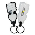 ShapeLights Imprint A Shape CFL Light Bulb Keyring